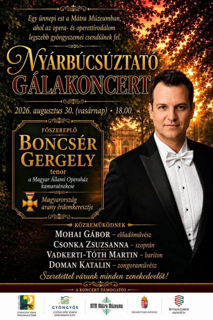 Nyárbúcsúztató Gálakoncert