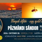 Pázmándi Sándor: Fények útján – egy szelet élménnyel kiállításmegnyitó