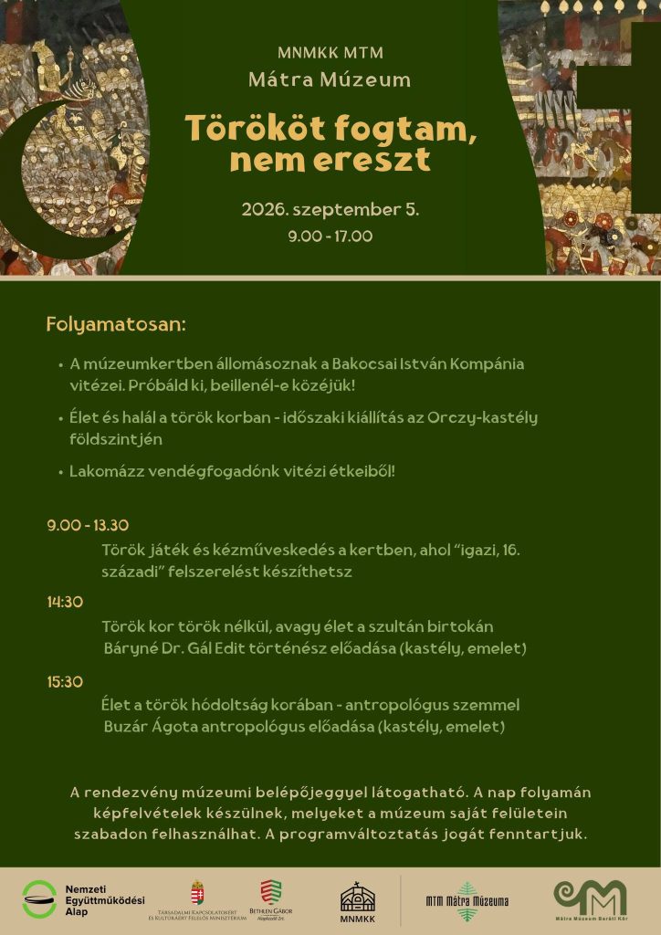 Törököt fogtam, nem ereszt