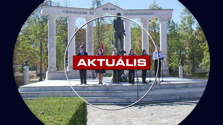 Gyöngyösön is fejet hajtottak az aradi vértanúk előtt – 2026.10.06.