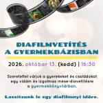 Diafilmvetítés a Gyermekbázisban