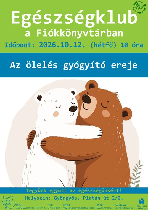Egészségklub a Fiókkönyvtárban