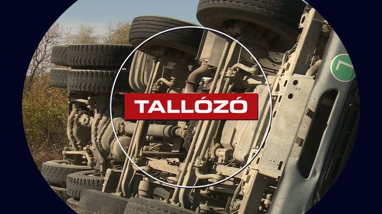Betonszállító borult fel Gyöngyöshalásznál, mentőhelikopter is érkezett – Tallózó – 2026.10.02.