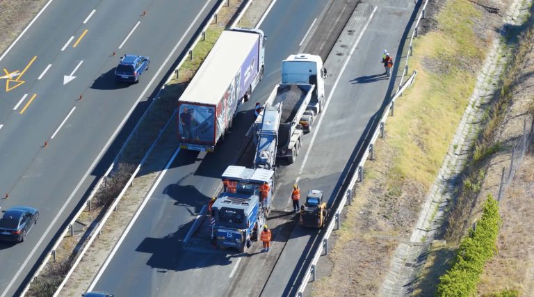 Így újul meg a Gyöngyös-nyugat csomópont – videón a felújítás
